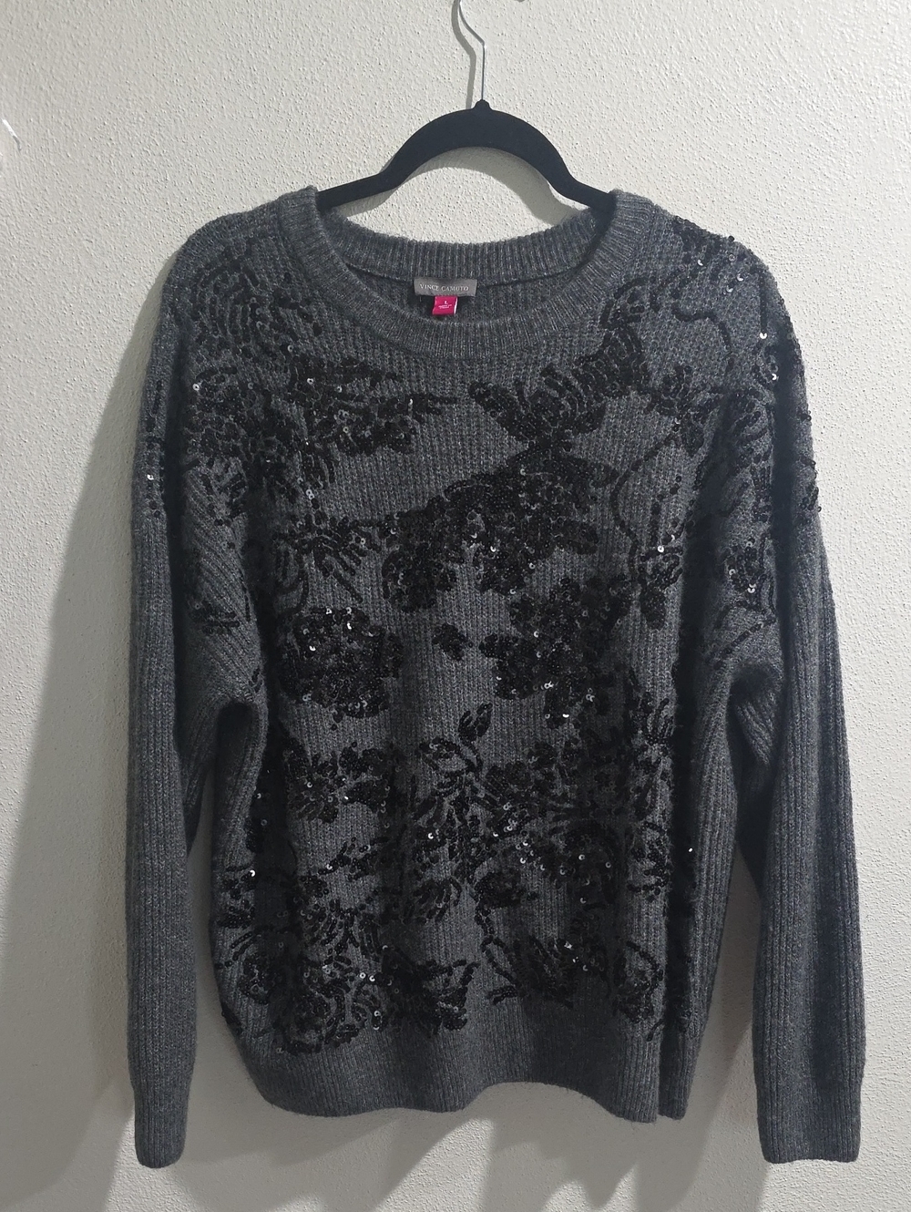 Vince Camuto Soft Sequined Sweater